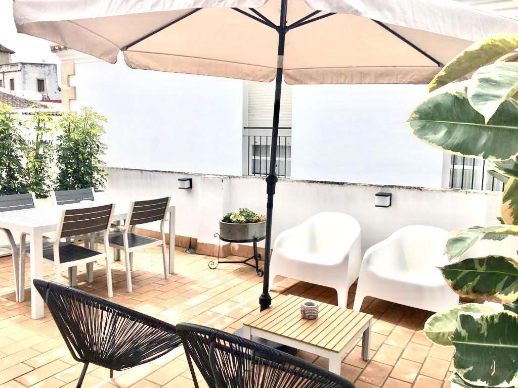 Semiloft Romantico Catedral Con Soleada Azotea Comunitaria ヘレス エクステリア 写真
